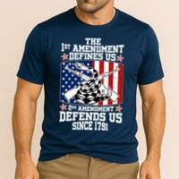 1st Amendment Defines Us 2nd Amendment Defends Us Since 1791 Performance Shirt