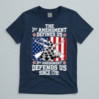 1st Amendment Defines Us 2nd Amendment Defends Us Since 1791 T-Shirt
