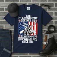 1st Amendment Defines Us 2nd Amendment Defends Us Since 1791 Tall T-Shirt