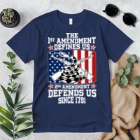 1st Amendment Defines Us 2nd Amendment Defends Us Since 1791 Premium T-Shirt