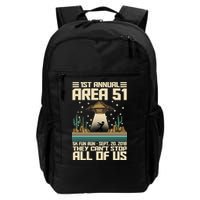 1st Annual Area 51 5k Fun Run Cant Stop Us  Backpack