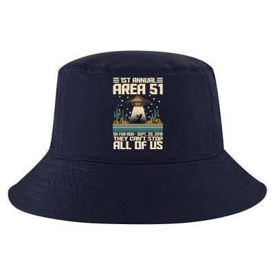 1st Annual Area 51 5k Fun Run Cant Stop Us  Cool Comfort Performance Bucket Hat