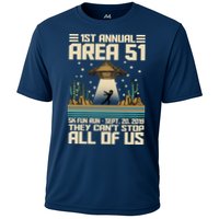 1st Annual Area 51 5k Fun Run Cant Stop Us  Performance Shirt