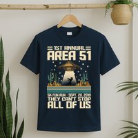 1st Annual Area 51 5k Fun Run Cant Stop Us  T-Shirt