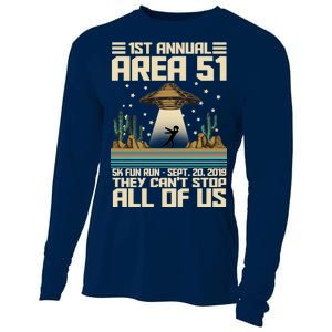 1st Annual Area 51 5k Fun Run Cant Stop Us  Cooling Performance Long Sleeve Crew