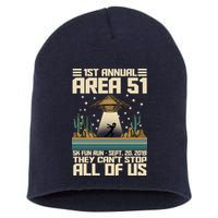 1st Annual Area 51 5k Fun Run Cant Stop Us  Short Acrylic Beanie