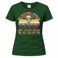 1st Annual Area 51 5K Fun Run Funny Retro Alien Women's T-Shirt