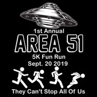 1st Annual Area 51 Fun Run Sept. 20, 2019 City Backpack