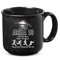 1st Annual Area 51 Fun Run Sept. 20, 2019 15oz Campfire Ceramic Mug