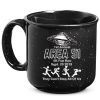 1st Annual Area 51 Fun Run Sept. 20, 2019 15oz Campfire Ceramic Mug