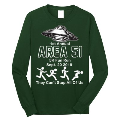 1st Annual Area 51 Fun Run Sept. 20, 2019 Long Sleeve Shirt