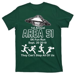 1st Annual Area 51 Fun Run Sept. 20, 2019 T-Shirt