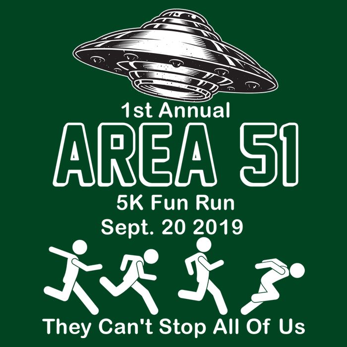 1st Annual Area 51 Fun Run Sept. 20, 2019 Button