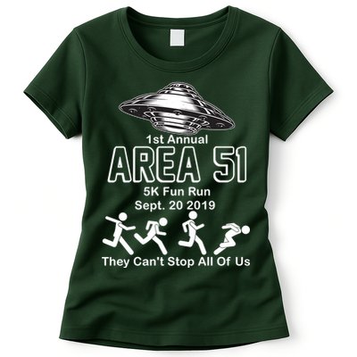 1st Annual Area 51 Fun Run Sept. 20, 2019 Womens T-Shirt