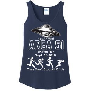 1st Annual Area 51 Fun Run Sept. 20, 2019 Ladies Essential Tank