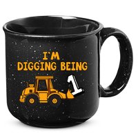 1st Birthday I'm Digging Being One 15oz Campfire Ceramic Mug