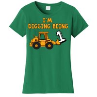 1st Birthday I'm Digging Being One Women's T-Shirt