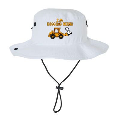 1st Birthday I'm Digging Being One Legacy Cool Fit Booney Bucket Hat