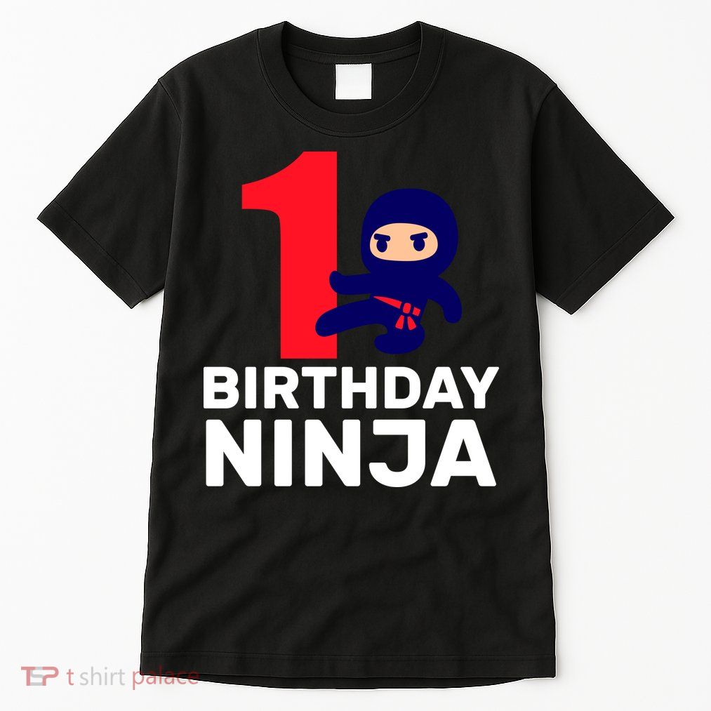 1st Birthday Ninja  Tall T-Shirt