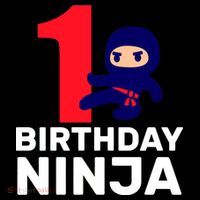 1st Birthday Ninja  Tall T-Shirt