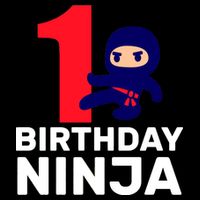 1st Birthday Ninja  City Backpack