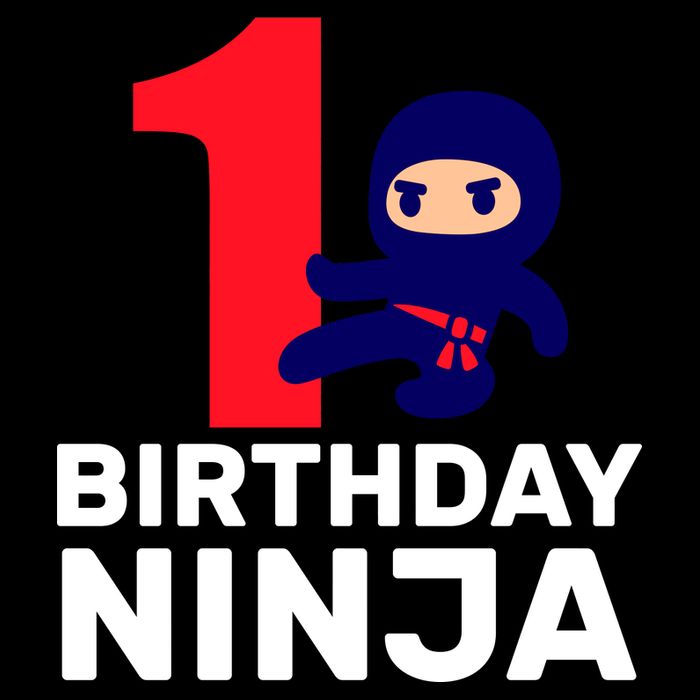 1st Birthday Ninja  City Backpack