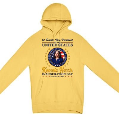 1st First Female Vice President of the United States Kamala Harris Premium Pullover Hoodie