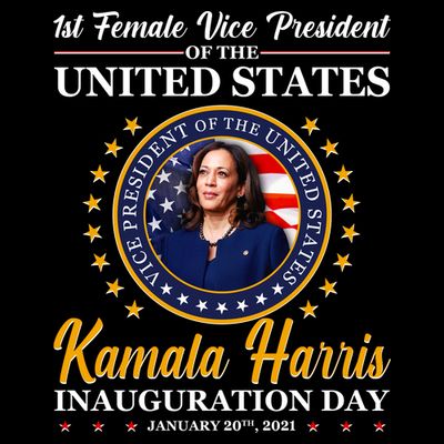 1st First Female Vice President of the United States Kamala Harris T-Shirt