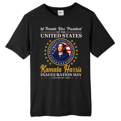 1st First Female Vice President of the United States Kamala Harris Tall Fusion ChromaSoft Performance T-Shirt