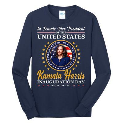 1st First Female Vice President of the United States Kamala Harris Tall Long Sleeve T-Shirt