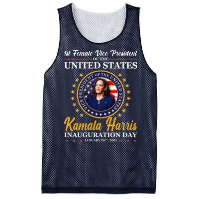 1st First Female Vice President of the United States Kamala Harris Mesh Reversible Basketball Jersey Tank