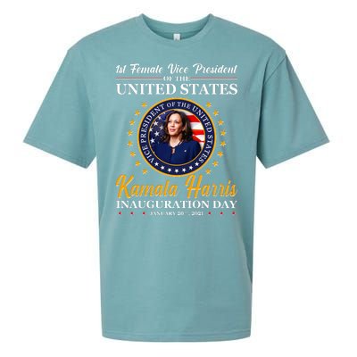 1st First Female Vice President of the United States Kamala Harris Sueded Cloud Jersey T-Shirt