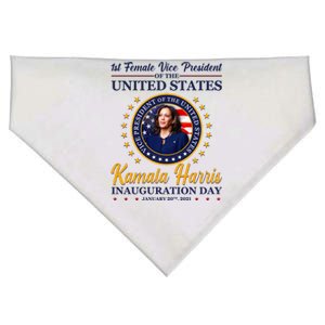 1st First Female Vice President of the United States Kamala Harris USA-Made Doggie Bandana