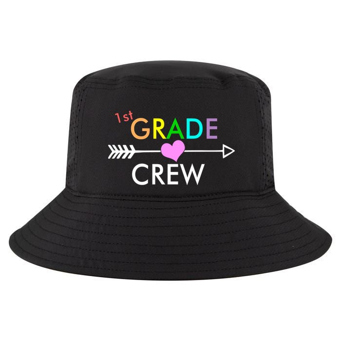 1st Grade Crew Arrow Heart Cool Comfort Performance Bucket Hat