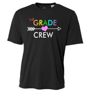 1st Grade Crew Arrow Heart Cooling Performance Crew T-Shirt