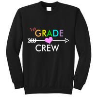 1st Grade Crew Arrow Heart Sweatshirt