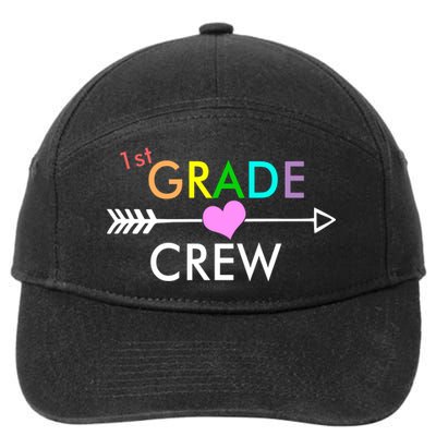 1st Grade Crew Arrow Heart 7-Panel Snapback Hat