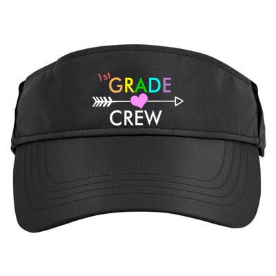 1st Grade Crew Arrow Heart Adult Drive Performance Visor