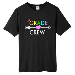 1st Grade Crew Arrow Heart Tall Fusion ChromaSoft Performance T-Shirt