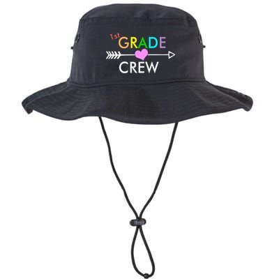 1st Grade Crew Arrow Heart Bucket Hat