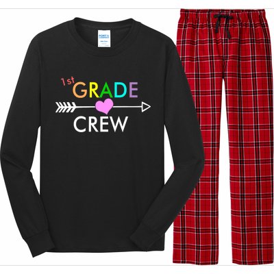 1st Grade Crew Arrow Heart Long Sleeve Pajama Set