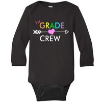 1st Grade Crew Arrow Heart Baby Long Sleeve Bodysuit