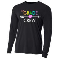 1st Grade Crew Arrow Heart Cooling Performance Long Sleeve Crew