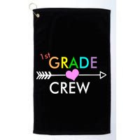 1st Grade Crew Arrow Heart Golf Towel