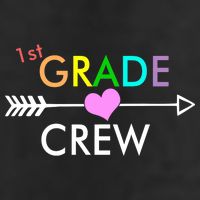 1st Grade Crew Arrow Heart Golf Towel