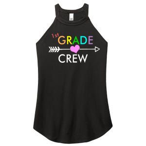 1st Grade Crew Arrow Heart Women's Perfect Tri Rocker Tank