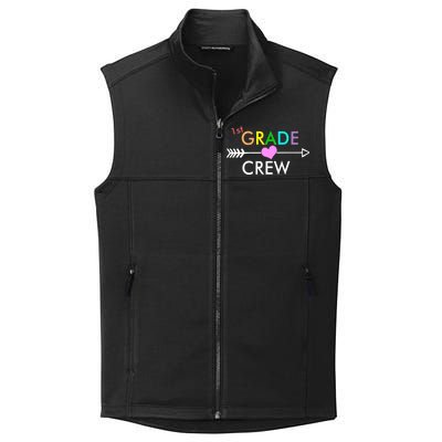 1st Grade Crew Arrow Heart Collective Smooth Fleece Vest