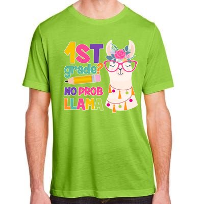 1st Grade? No Prob Llama Adult ChromaSoft Performance T-Shirt