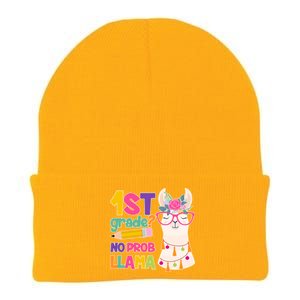 1st Grade? No Prob Llama Knit Cap Winter Beanie