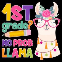 1st Grade? No Prob Llama Sweatshirt